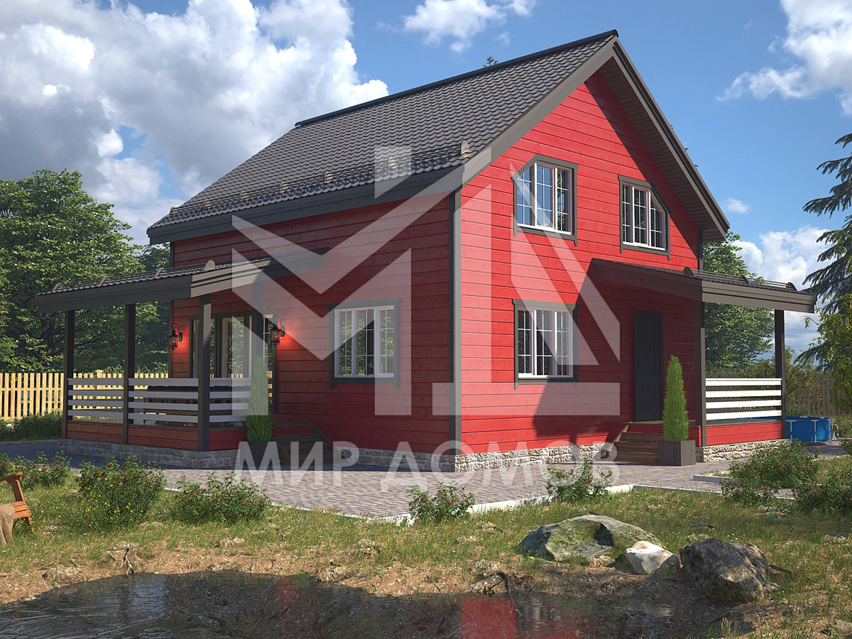Как подобрать сочетание цвета фасада и крыши дома?