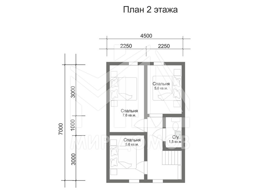 Проект дома «Дачный-3»