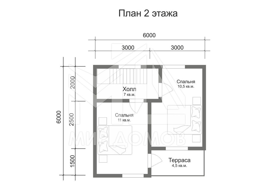 Проект дома «Дачный-5»