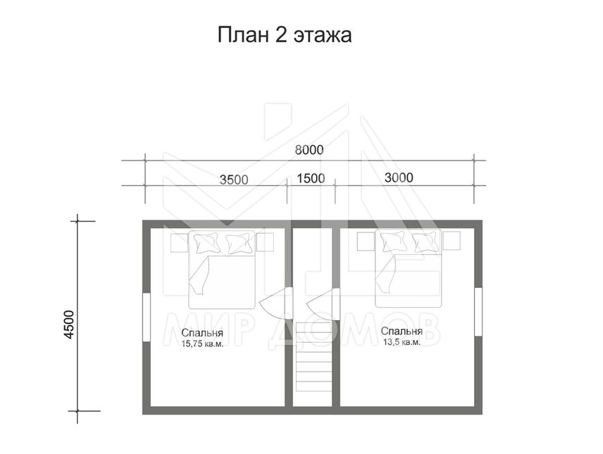 Проект дома «Дачный-9»