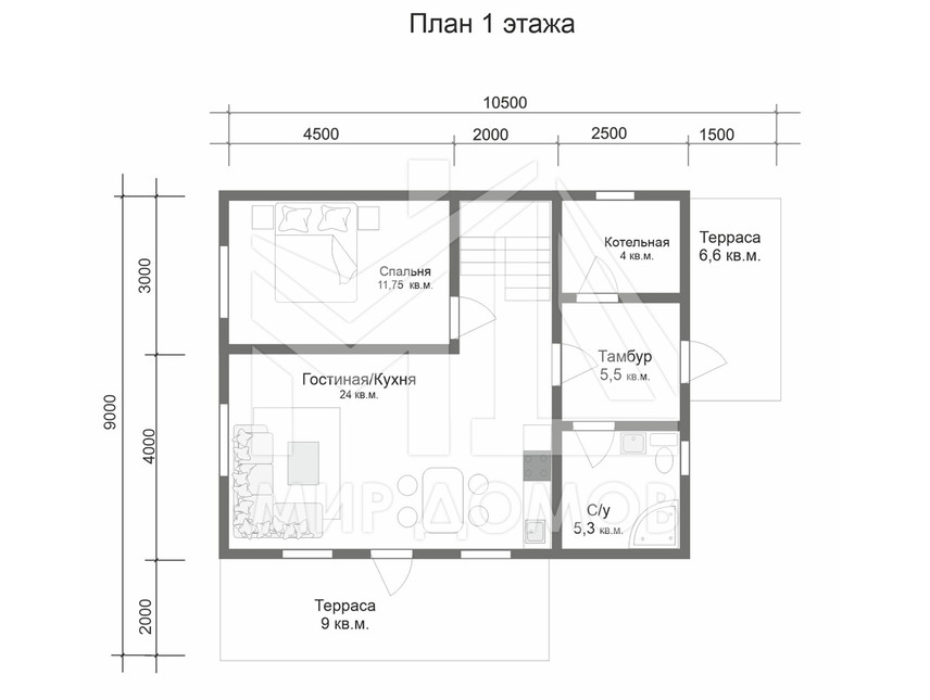 Проект дома «Новый-5»
