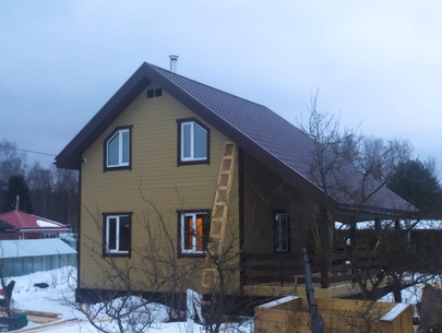 Каркасный дом в СНТ Юбилейное Ленинградской области - фотоотчет строительства
