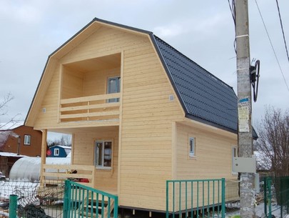 Каркасный дом в СНТ Клён Ленинградской области - фотоотчет строительства